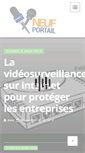 Mobile Screenshot of neufportail.fr