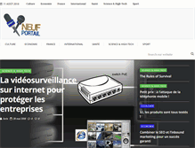 Tablet Screenshot of neufportail.fr